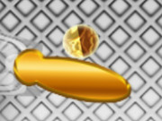 Pinball preto com massivo título